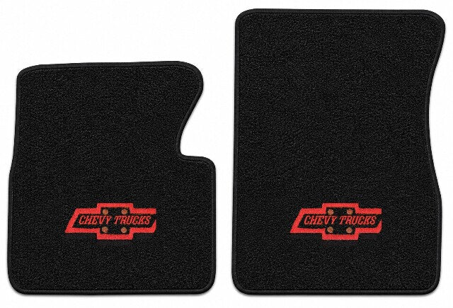 1959 Chevy Truck 3100 Loop Floor Mats with Embroidered Logo Choices - 2-Piece - product details image 5