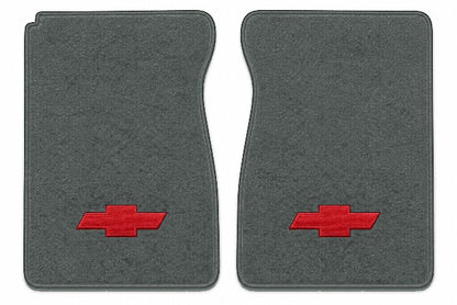 1974 Chevy C10 Cutpile Floor Mats with Embroidered Logo Choices - 2-Piece - product image