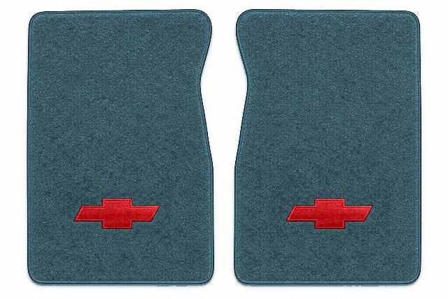 1987 Chevy R10 Cutpile Floor Mats with Embroidered Logo Choices - 2-Piece - product image