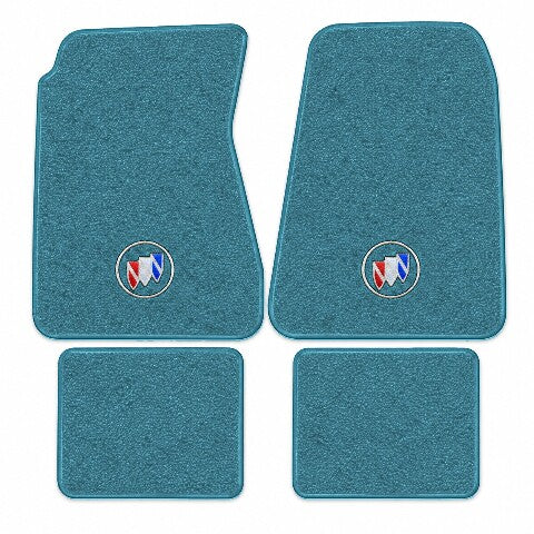 1968-1969 Buick GS 350 Auto Loop Floor Mats with Embroidered Logo Choices - 4-Piece - product image
