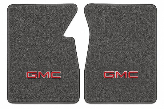 1965-1966 GMC I1500 Loop Floor Mats with Embroidered Logo Choices - 2-Piece - product image