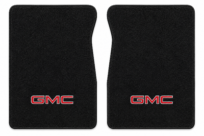 1987 GMC R1500 Cutpile Floor Mats with Embroidered Logo Choices - 2-Piece - product details image 2