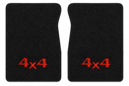 1987 GMC R1500 Cutpile Floor Mats with Embroidered Logo Choices - 2-Piece - product details image 3