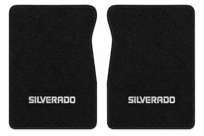 1987 GMC R1500 Cutpile Floor Mats with Embroidered Logo Choices - 2-Piece - product details image 4