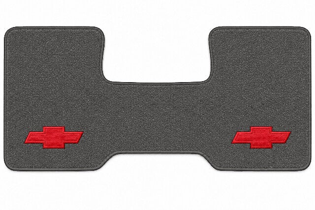 1973 Chevy C20 Low Tunnel Loop Floor Mat Embroidered Logos Front - 1-Piece - product image