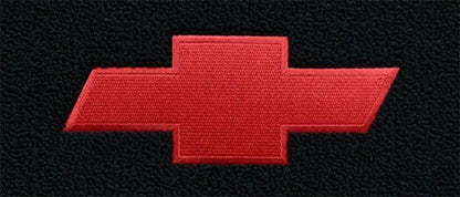 1973 Chevy C30 Low Tunnel Loop Floor Mat Embroidered Logos Front - 1-Piece - product details image 5
