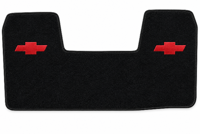 2000 Chevy K3500 Old Body Col Shift Floor Mat Embroidered Logos Front - 1-Piece - product details image 2