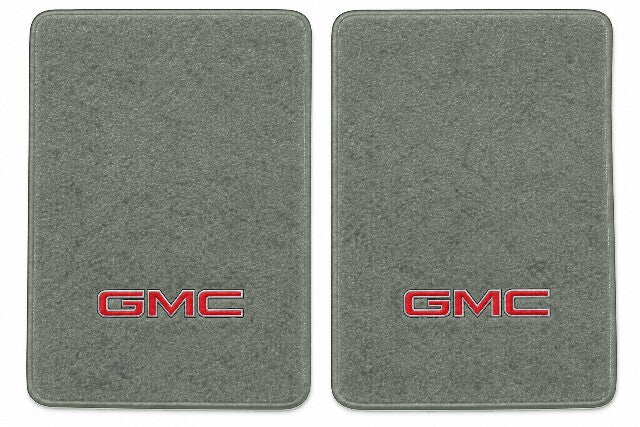 1988-1998 GMC C2500 Ext Cab Cutpile Floor Mats with Embroidered Logo Choices - 2-Piece - product image
