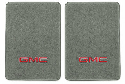 1988-1998 GMC C2500 Ext Cab Cutpile Floor Mats with Embroidered Logo Choices - 2-Piece - product image