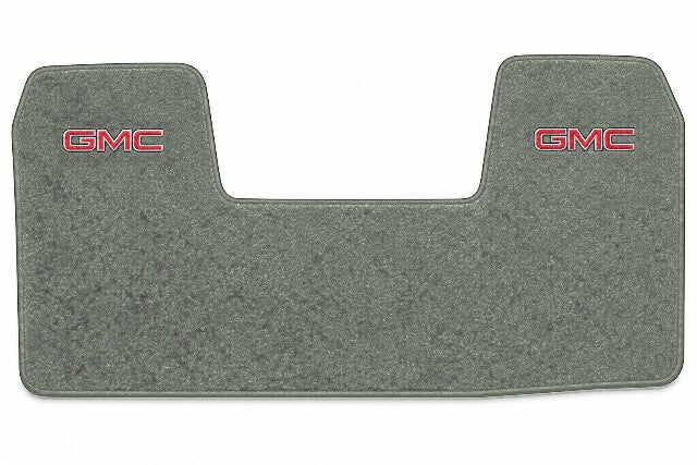 1990-91 GMC C2500 Crew Cab Col Shift Floor Mat Embroidered Logos Front - 1-Piece - product image