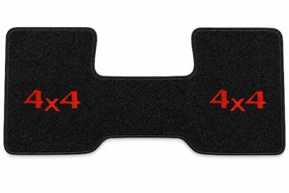 1975-78 GMC C15 2WD Auto/3sp Low Tnl Floor Mat Embroidered Logos Front - 1-Piece - product details image 3
