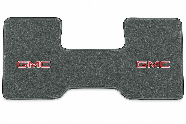 1975-78 GMC C15 2WD Auto/3sp Low Tnl Floor Mat Embroidered Logos Front - 1-Piece - product image