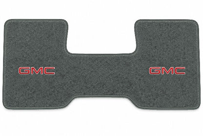 1975-78 GMC C15 2WD Auto/3sp Low Tnl Floor Mat Embroidered Logos Front - 1-Piece - product image