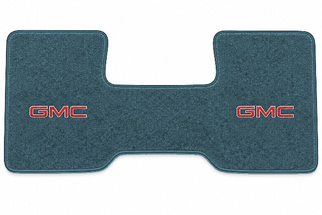 1987 GMC R1500 2WD Auto/3sp Low Tnl Floor Mat Embroidered Logos Front - 1-Piece - product image