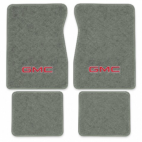 1990-1991 GMC C2500 Crew Cab Cutpile Floor Mats with Embroidered Logo Choices - 4-Piece - product image