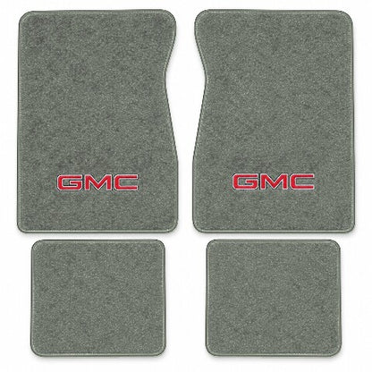 1990-1991 GMC C2500 Crew Cab Cutpile Floor Mats with Embroidered Logo Choices - 4-Piece - product image