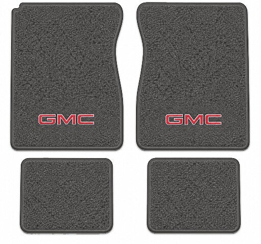 1973 GMC C25/C2500 Suburban Loop Floor Mats with Embroidered Logo Choices - 4-Piece - product image