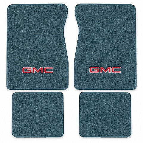 1987 GMC V1500 Suburban Cutpile Floor Mats with Embroidered Logo Choices - 4-Piece - product image