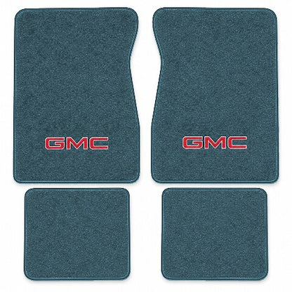 1987 GMC V1500 Suburban Cutpile Floor Mats with Embroidered Logo Choices - 4-Piece - product image