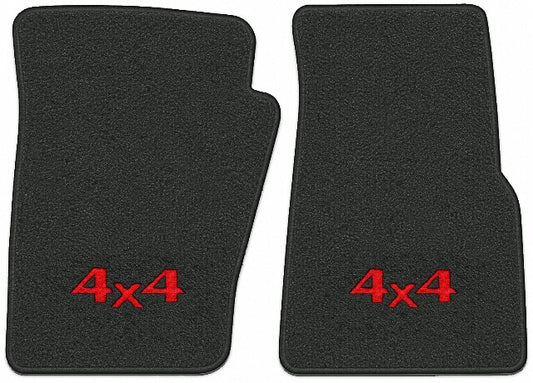 1994-1996 Mazda B3000 Cutpile Floor Mats with Embroidered Logo Choices - 2-Piece - product image
