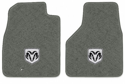 2010 Dodge Ram 1500 Reg Cab Cutpile Floor Mats with Embroidered Logo Choices - 2-Piece - product image