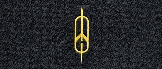 1957-1958 Oldsmobile Fiesta Loop Floor Mats with Embroidered Logo Choices - 4-Piece - product details image 4