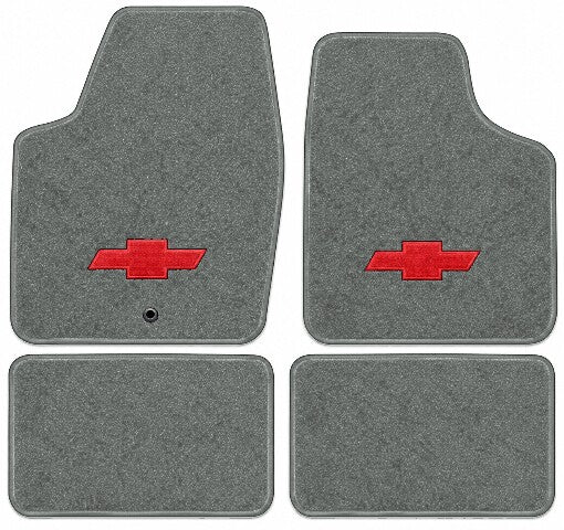 2014-2015 Chevy Impala Limited Cutpile Floor Mats with Embroidered Logo Choices - 4-Piece - product image