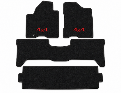 2004 Pathfinder Armada LE Frts & Rr Runners Floor Mats with Embroidered Logo Choices - 4-Piece - product details image 2