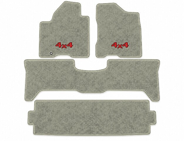 2004 Pathfinder Armada LE Frts & Rr Runners Floor Mats with Embroidered Logo Choices - 4-Piece - product image