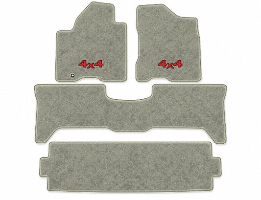 2004 Pathfinder Armada SE Frts & Rr Runners Floor Mats with Embroidered Logo Choices - 4-Piece - product image