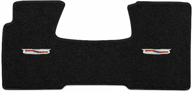 1955-1957 Chevy Bel Air Loop Floor Mat Embroidered Logos Front - 1-Piece - product details image 5