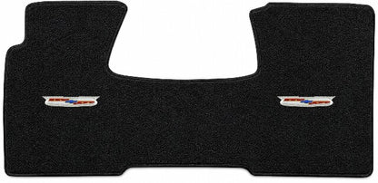 1955-1957 Chevy Bel Air Loop Floor Mat Embroidered Logos Front - 1-Piece - product details image 5