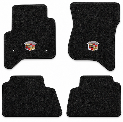 2015-2020 Cadillac Escalade Cutpile Floor Mats with Embroidered Logo Choices - 4-Piece - product details image 2