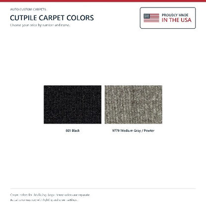 2015-2020 Cadillac Escalade Cutpile Floor Mats with Embroidered Logo Choices - 4-Piece - product details image 6