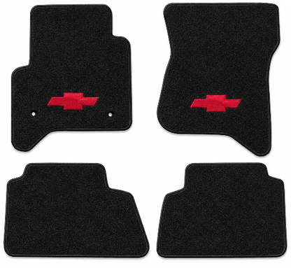2015-2020 Chevy Tahoe Cutpile Floor Mats with Embroidered Logo Choices - 4-Piece - product details image 2