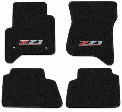 2015-2020 Chevy Tahoe Cutpile Floor Mats with Embroidered Logo Choices - 4-Piece - product details image 3