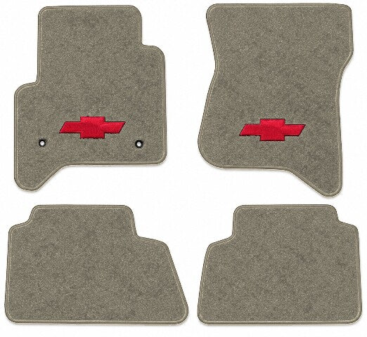 2015-2020 Chevy Tahoe Cutpile Floor Mats with Embroidered Logo Choices - 4-Piece - product image