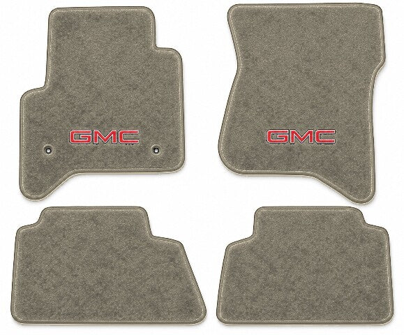2015-2020 GMC Yukon Cutpile Floor Mats with Embroidered Logo Choices - 4-Piece - product image