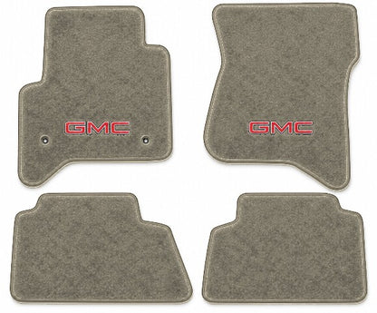 2015-2020 GMC Yukon Cutpile Floor Mats with Embroidered Logo Choices - 4-Piece - product image