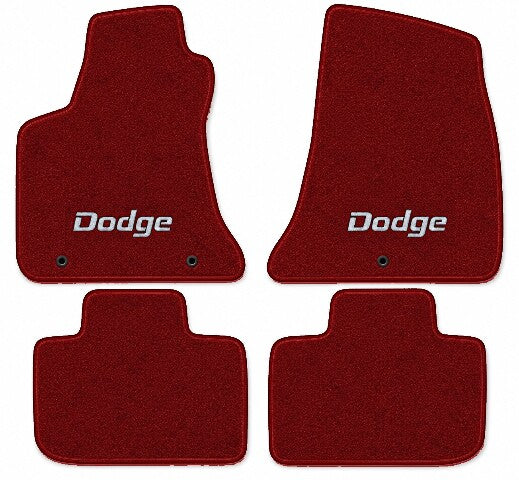 2011-2019 Dodge Charger RWD Cutpile Floor Mats with Embroidered Logo Choices - 4-Piece - product image