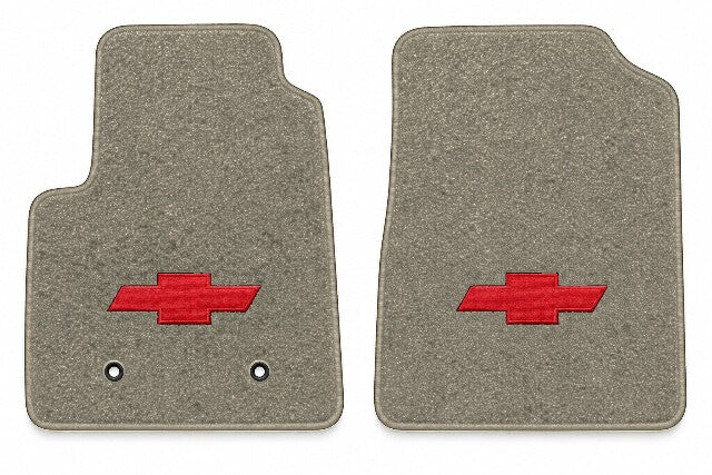 2015-2018 Chevy Colorado Reg Cab Cutpile Floor Mats with Embroidered Logo Choices - 2-Piece - product image