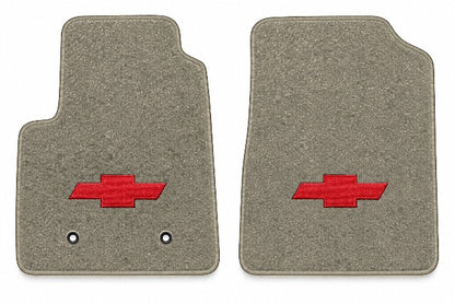 2015-2018 Chevy Colorado Reg Cab Cutpile Floor Mats with Embroidered Logo Choices - 2-Piece - product image