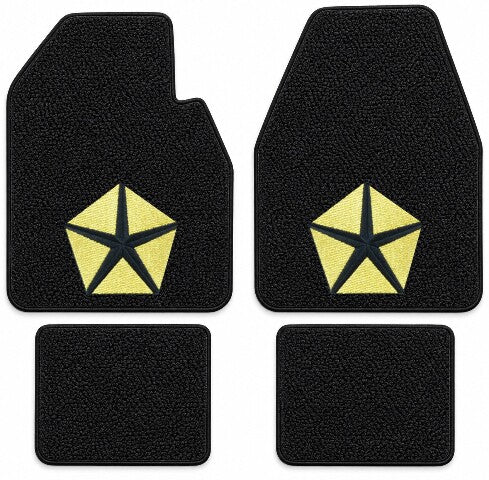 1971 Plymouth GTX Auto Loop Floor Mats with Embroidered Logo Choices - 4-Piece - product details image 4