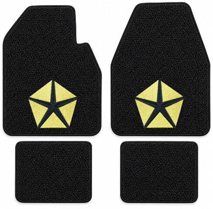 1971 Plymouth GTX Auto Loop Floor Mats with Embroidered Logo Choices - 4-Piece - product details image 4