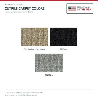 2015-2018 Jeep Renegade Cutpile Floor Mats with Embroidered Logo Choices - 4-Piece - product details image 6