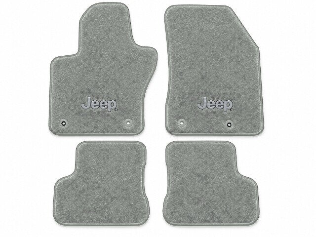 2015-2018 Jeep Renegade Cutpile Floor Mats with Embroidered Logo Choices - 4-Piece - product image