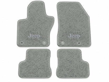 2015-2018 Jeep Renegade Cutpile Floor Mats with Embroidered Logo Choices - 4-Piece - product image