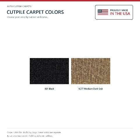 2011-2013 Jeep Wrangler Unlimited Cutpile Floor Mats with Embroidered Logo Choices 4DR - 4-Piece - product details image 6