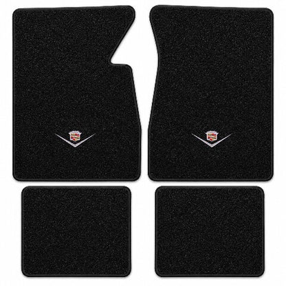 1961-1970 Cadillac Eldorado Cutpile Floor Mats with Embroidered Logo Choices - 4-Piece - product details image 2