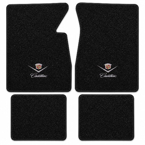 1961-1970 Cadillac Eldorado Cutpile Floor Mats with Embroidered Logo Choices - 4-Piece - product details image 3